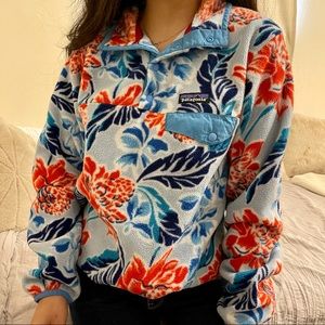 Patagonia synchilla Hawaiian manoa floral
